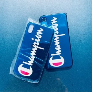 Blue Champion IPhone XR Cases